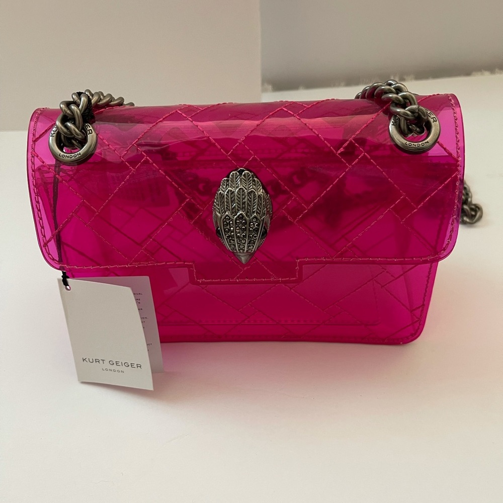 Kurt Geiger bright pink bag. Never used. New with tags from Nordstroms
